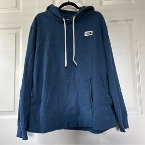 The North Face Heritage Patch Pullover Hoodie Shady Blue- Size XXL